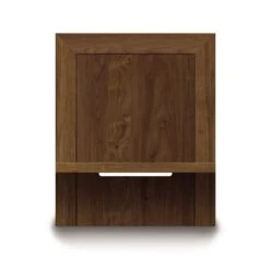 Moduluxe Attached Nightstand with Shelf - 29" Series 7 Moduluxe Attached Nightstand with Shelf - 29" Series -VERMONT WOODS Moduluxe Shelf Nightstand 29in Series 24in Wide Natural Walnut