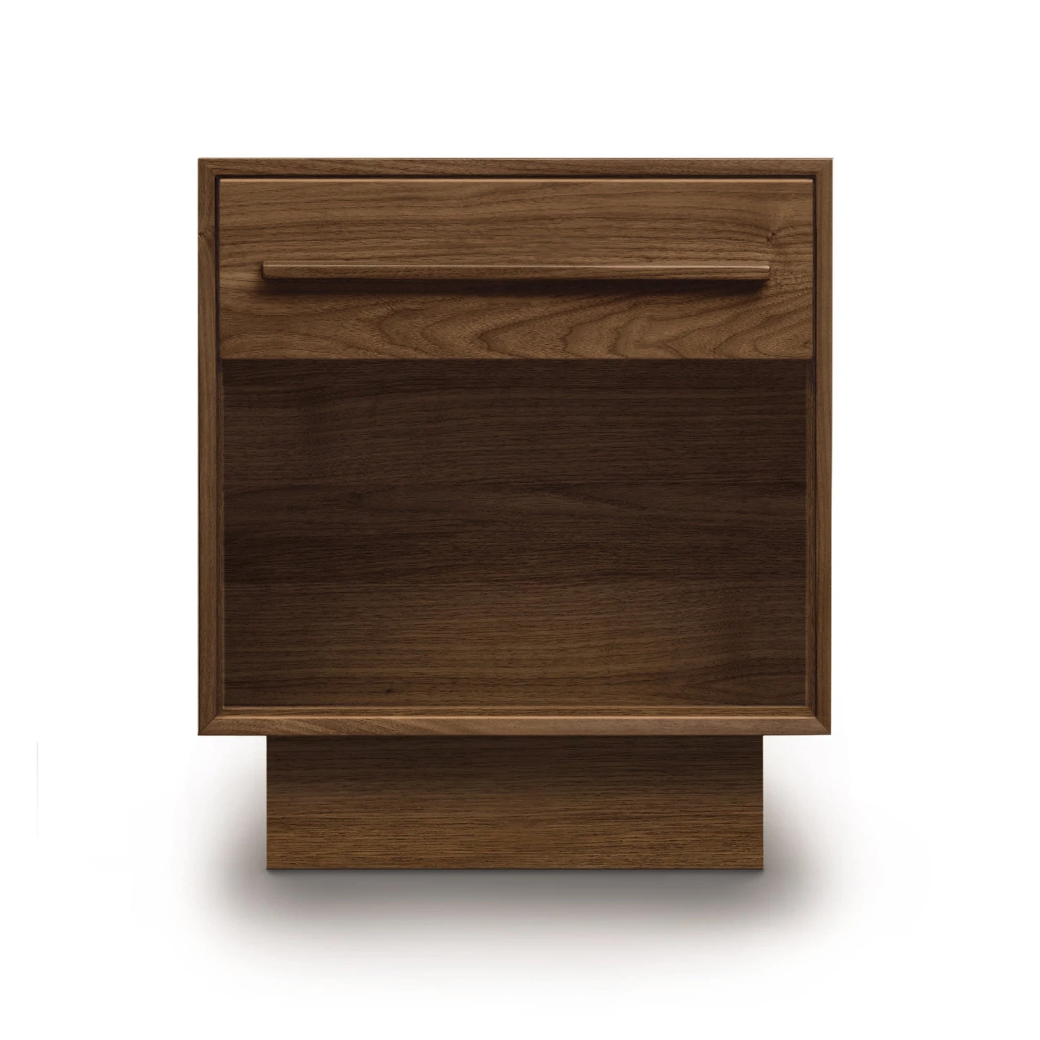 Moduluxe 1-Drawer Enclosed Shelf Nightstand - Solid Wood Modular Furniture 4 Moduluxe 1-Drawer Enclosed Shelf Nightstand - Solid Wood Modular Furniture - Image 2
