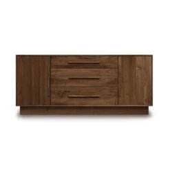 Moduluxe 3-Drawer, 2-Door Dresser - 29" Series Solid Hardwood