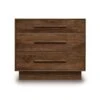 Moduluxe 3-Drawer Chest - 29" Series -VERMONT WOODS Moduluxe Walnut 3 Drawer Chest
