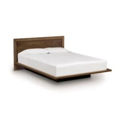 Moduluxe Platform Bed with Panel Headboard - 35" Series