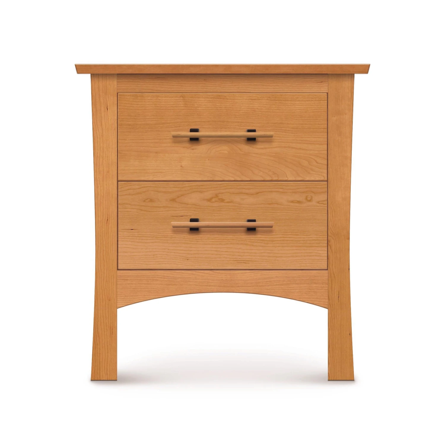 Copeland Monterey 2-Drawer Solid Wood Nightstand 4 Copeland Monterey 2-Drawer Solid Wood Nightstand - Image 2