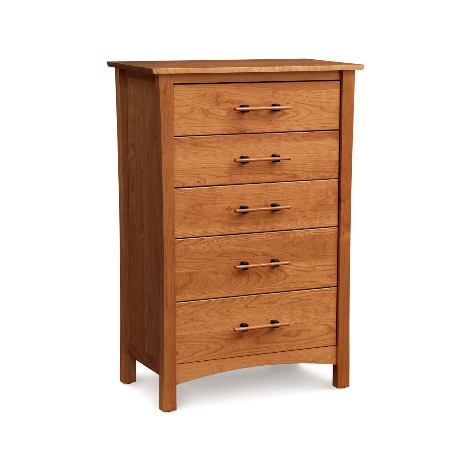 Monterey 5-Drawer Chest - Luxury Solid Cherry Wood Storage 6 Monterey 5-Drawer Chest - Luxury Solid Cherry Wood Storage - Image 4