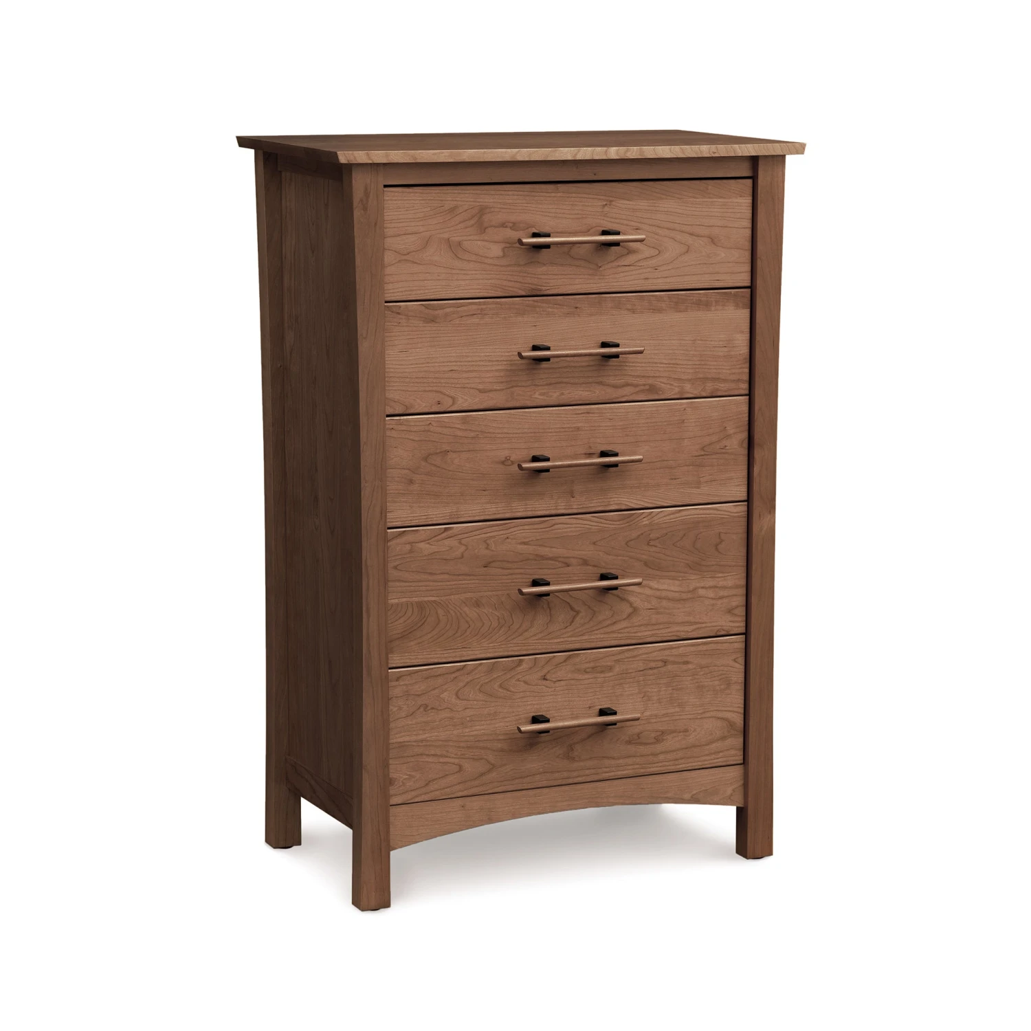 Monterey 5-Drawer Chest - Luxury Solid Cherry Wood Storage 8 Monterey 5-Drawer Chest - Luxury Solid Cherry Wood Storage - Image 6