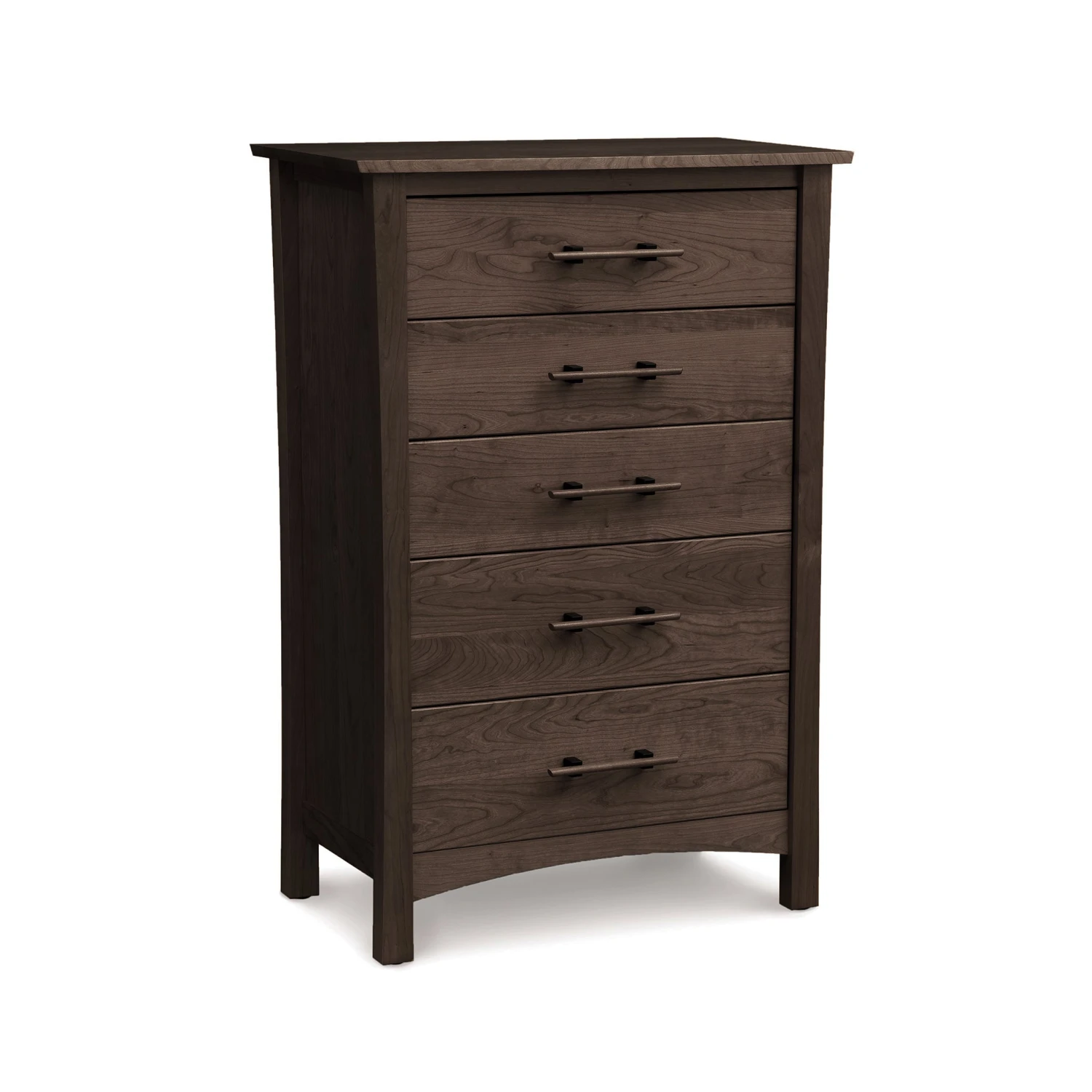Monterey 5-Drawer Chest - Luxury Solid Cherry Wood Storage 9 Monterey 5-Drawer Chest - Luxury Solid Cherry Wood Storage - Image 7