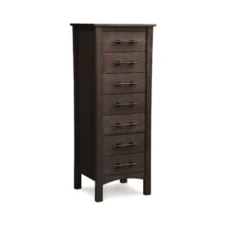 Copeland Monterey 7-Drawer Lingerie Chest in Solid Cherry Wood -VERMONT WOODS Monterey Cherry 7 Drawer Lingerie Chest Smoke Cherry