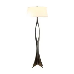 Hand-Forged Floor Lamp - Moreau Contemporary Asymmetrical Design 9 Hand-Forged Floor Lamp - Moreau Contemporary Asymmetrical Design -VERMONT WOODS Moreau Floor Lamp 2