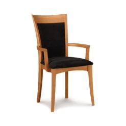 Copeland Morgan Shaker Dining Chair - Solid American Black Cherry 19 Copeland Morgan Shaker Dining Chair - Solid American Black Cherry -VERMONT WOODS Morgan Cherry Arm Chair Natural Cherry