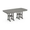 POLYWOOD Nautical 37" x 72" Rectangular Outdoor Dining Table -VERMONT WOODS Nautical 37x72 Rectangular Dining Table
