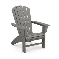 POLYWOOD Nautical Curveback Adirondack Chair