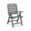 POLYWOOD Nautical Highback Folding Dining Chair: Adjustable Outdoor Seating 2 POLYWOOD Nautical Highback Folding Dining Chair: Adjustable Outdoor Seating -VERMONT WOODS Nautical Highback Folding Dining Chair