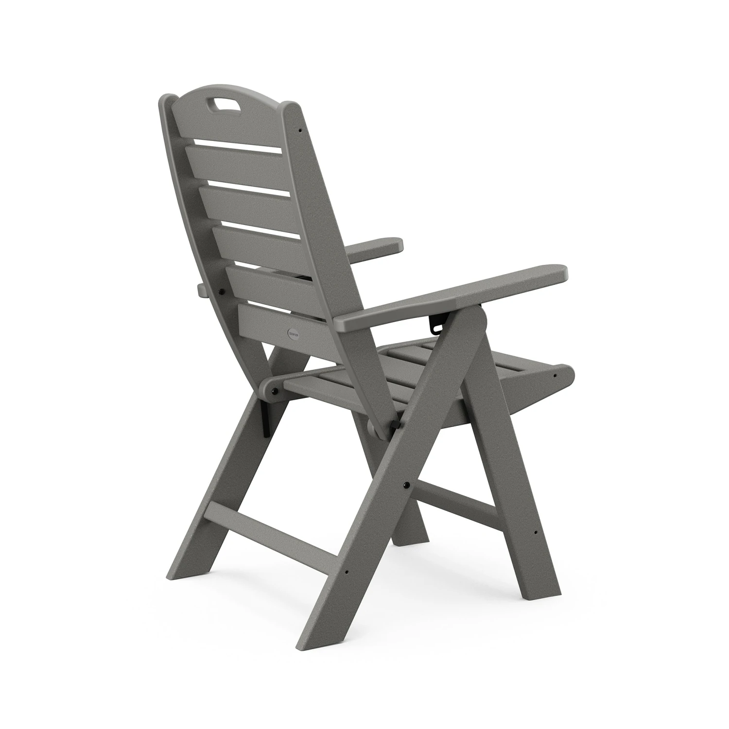 POLYWOOD Nautical Highback Folding Dining Chair: Adjustable Outdoor Seating 3 POLYWOOD Nautical Highback Folding Dining Chair: Adjustable Outdoor Seating - Image 2