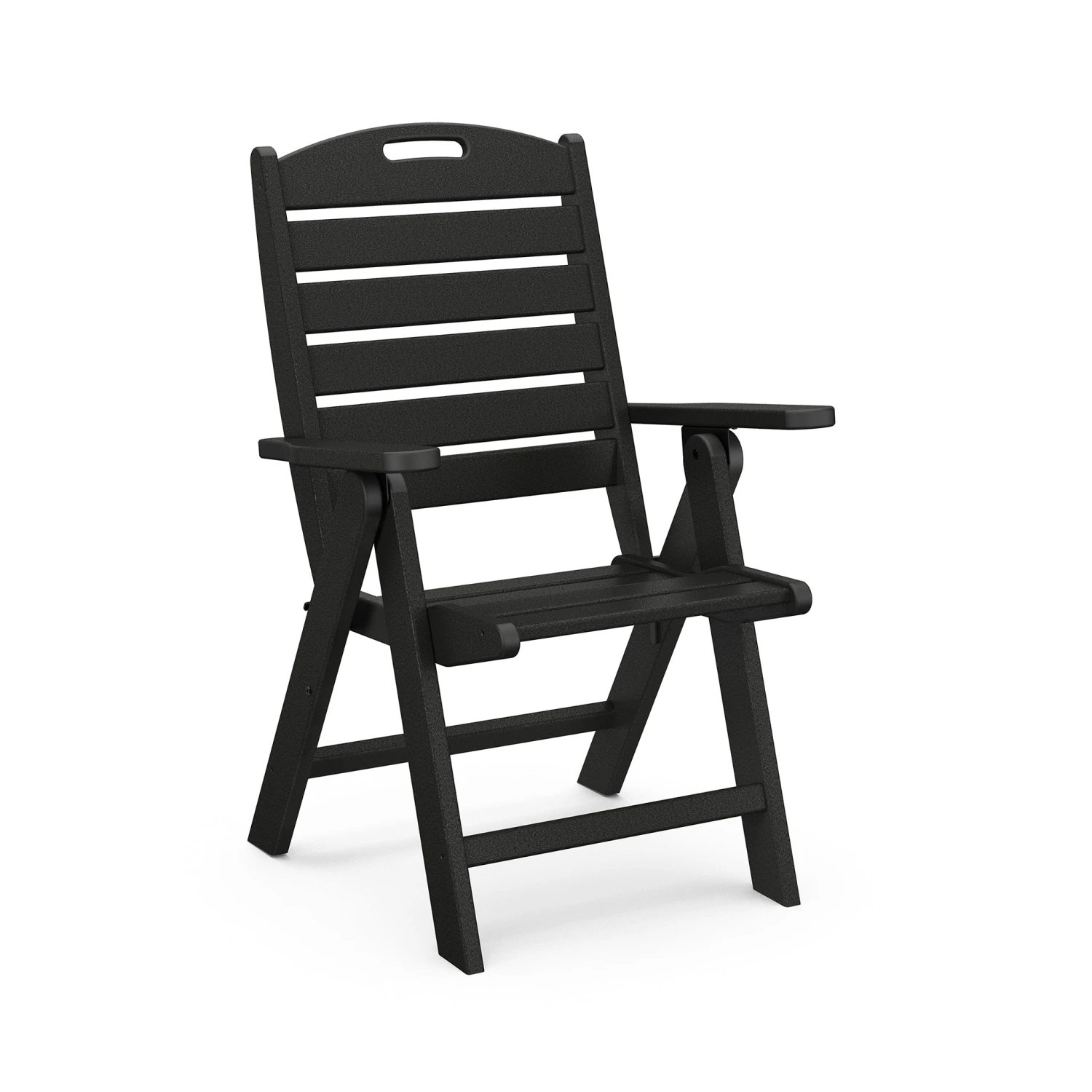 POLYWOOD Nautical Highback Folding Dining Chair: Adjustable Outdoor Seating 5 POLYWOOD Nautical Highback Folding Dining Chair: Adjustable Outdoor Seating - Image 4