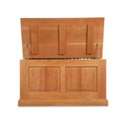 Solid Wood New England Shaker Blanket Box - Handcrafted Storage Chest 22 Solid Wood New England Shaker Blanket Box - Handcrafted Storage Chest -VERMONT WOODS New England Shaker Blanket Chest 5