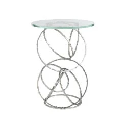 Hubbardton Forge Olympus Glass Top Accent Table