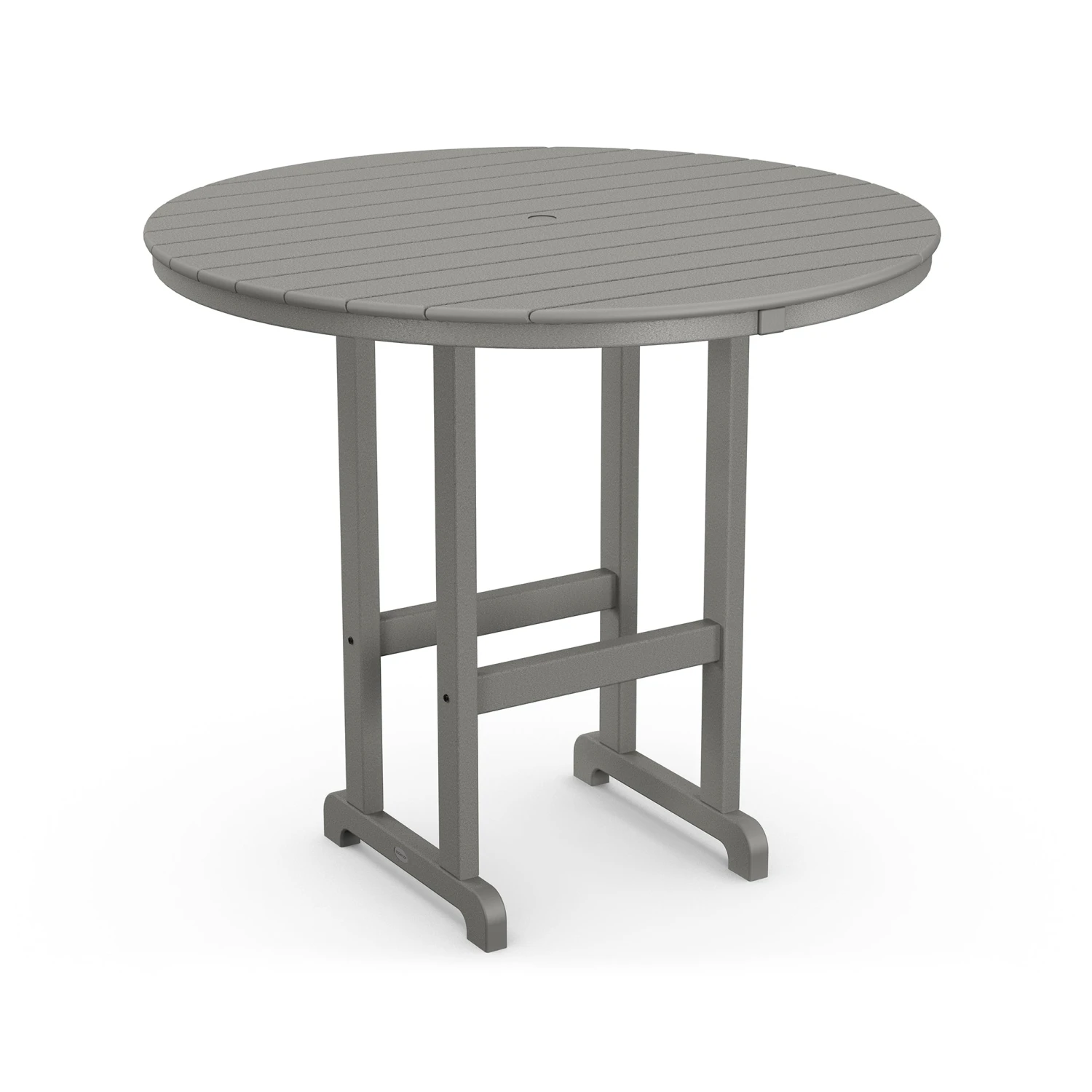 POLYWOOD 48" Outdoor Round Bar Height Table 3 POLYWOOD 48" Outdoor Round Bar Height Table