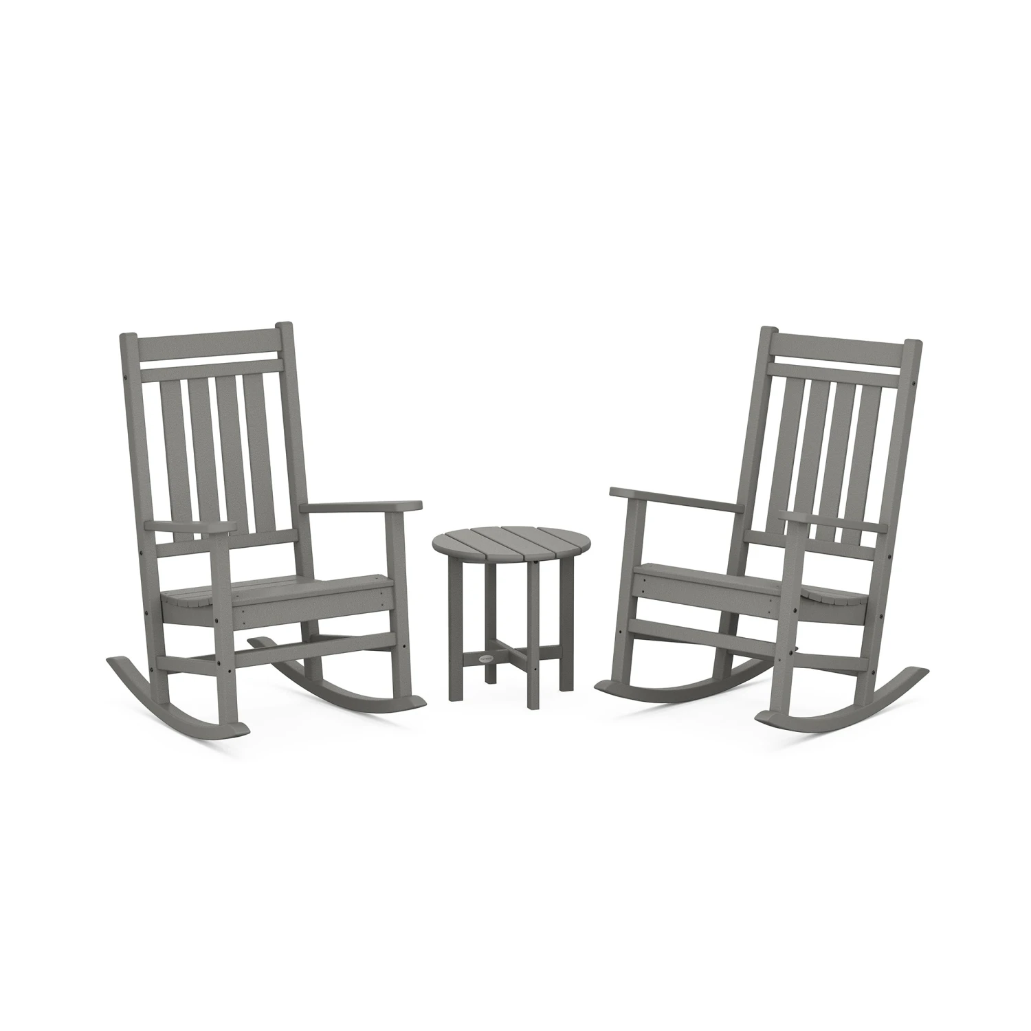 POLYWOOD Estate 3-Piece Rocking Chair Set with Side Table 5 POLYWOOD Estate 3-Piece Rocking Chair Set with Side Table - Image 3