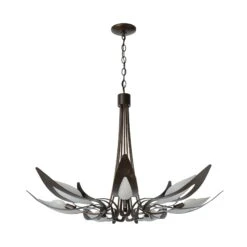 Hubbardton Forge Parasol 7-Light Chandelier 12 Hubbardton Forge Parasol 7-Light Chandelier -VERMONT WOODS Parasol7 Light Chandelier 3
