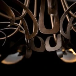 Hubbardton Forge Parasol 7-Light Chandelier 15 Hubbardton Forge Parasol 7-Light Chandelier -VERMONT WOODS Parasol7 Light Chandelier 6