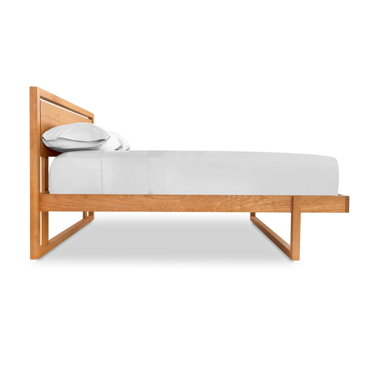Solid Cherry Wood Pendant Bed Frame - Handcrafted in Vermont 5 Solid Cherry Wood Pendant Bed Frame - Handcrafted in Vermont - Image 3