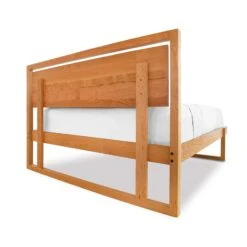 Solid Cherry Wood Pendant Bed Frame - Handcrafted in Vermont 17 Solid Cherry Wood Pendant Bed Frame - Handcrafted in Vermont -VERMONT WOODS Pendant Bed 3
