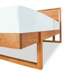 Solid Cherry Wood Pendant Bed Frame - Handcrafted in Vermont 18 Solid Cherry Wood Pendant Bed Frame - Handcrafted in Vermont -VERMONT WOODS Pendant Bed 4