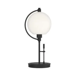 Pluto Table Lamp -VERMONT WOODS Pluto Table Lamp Black Opal