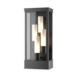 Hubbardton Forge Portico Large Outdoor Sconce 14 Hubbardton Forge Portico Large Outdoor Sconce -VERMONT WOODS Portico Large Outdoor Sconce Coastal Black