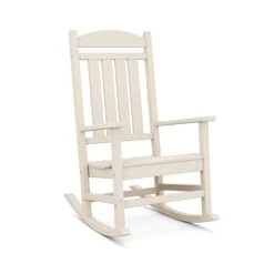POLYWOOD Presidential Outdoor Rocking Chair - Classic All-Weather Comfort 20 POLYWOOD Presidential Outdoor Rocking Chair - Classic All-Weather Comfort -VERMONT WOODS Presidential Outdoor Rocking Chair R100SA Sand