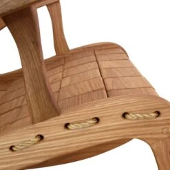Quilted Vermont Solid Oak Rocking Chair - Handcrafted Heirloom Seating -VERMONT WOODS Quilted Vermont Rocking Chair Oak 4