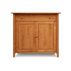 Copeland Sarah Shaker 1-Drawer, 2-Door Small Buffet 10 Copeland Sarah Shaker 1-Drawer, 2-Door Small Buffet -VERMONT WOODS Sarah Cherry 1 Drawer 2 Door Buffet Autumn Cherry