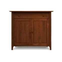 Copeland Sarah Shaker 1-Drawer, 2-Door Small Buffet 11 Copeland Sarah Shaker 1-Drawer, 2-Door Small Buffet -VERMONT WOODS Sarah Cherry 1 Drawer 2 Door Buffet Cognac Cherry