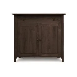 Copeland Sarah Shaker 1-Drawer, 2-Door Small Buffet 13 Copeland Sarah Shaker 1-Drawer, 2-Door Small Buffet -VERMONT WOODS Sarah Cherry 1 Drawer 2 Door Buffet Smoke Cherry