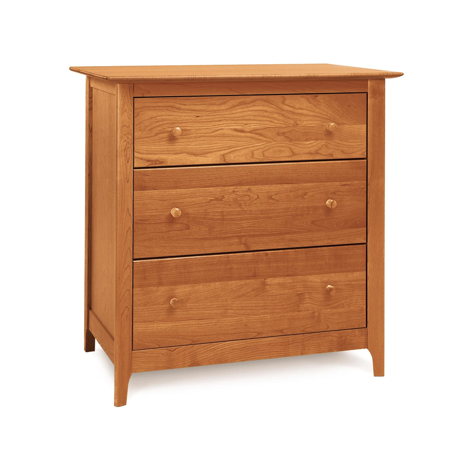 Copeland Sarah 3-Drawer Chest: Solid Wood Shaker Craftsmanship 5 Copeland Sarah 3-Drawer Chest: Solid Wood Shaker Craftsmanship - Image 3