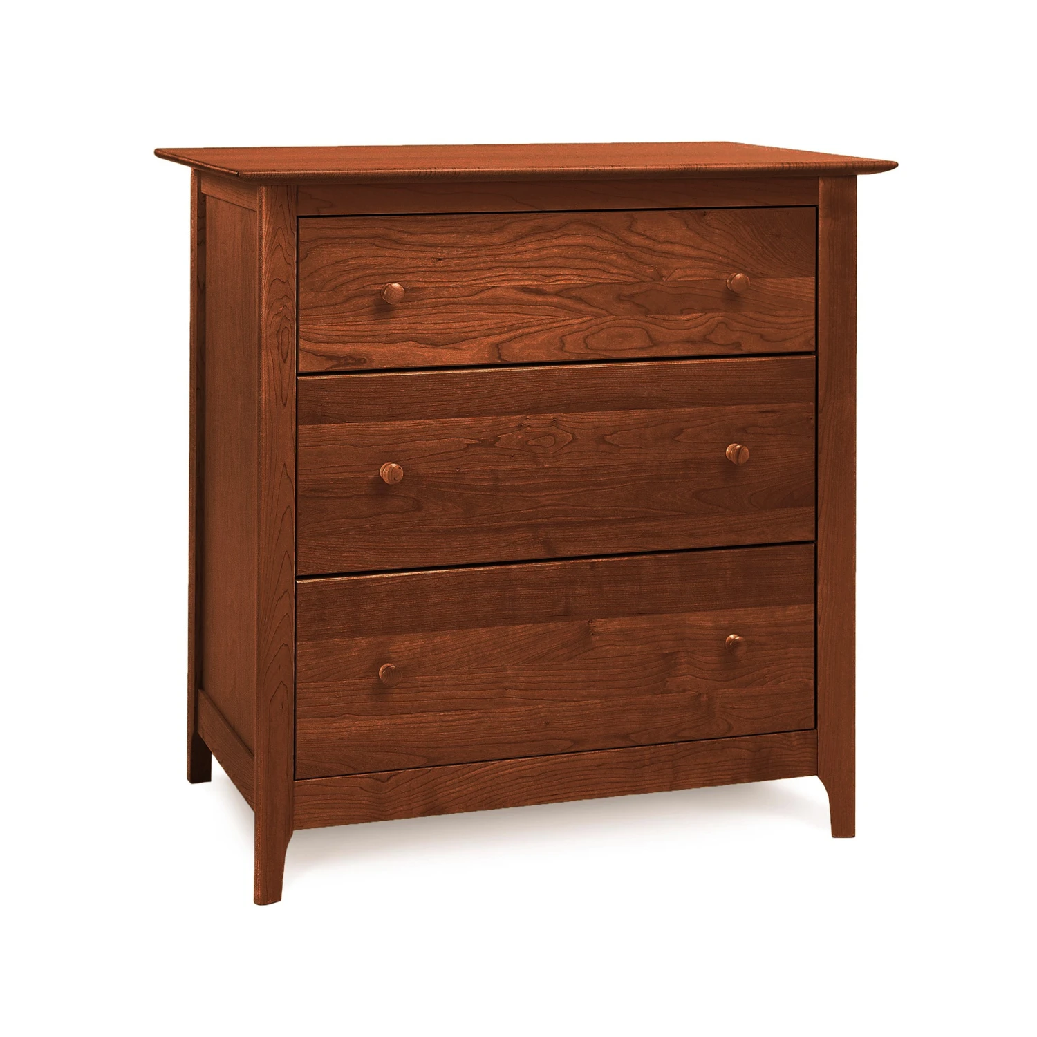 Copeland Sarah 3-Drawer Chest: Solid Wood Shaker Craftsmanship 6 Copeland Sarah 3-Drawer Chest: Solid Wood Shaker Craftsmanship - Image 4