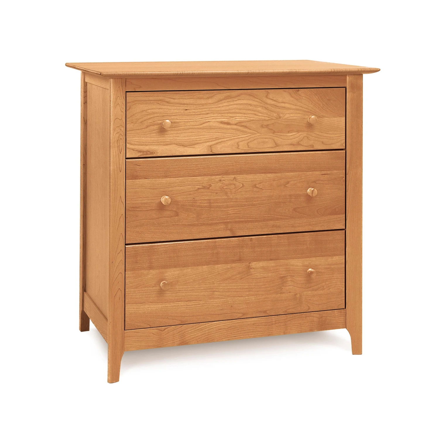 Copeland Sarah 3-Drawer Chest: Solid Wood Shaker Craftsmanship 4 Copeland Sarah 3-Drawer Chest: Solid Wood Shaker Craftsmanship - Image 2