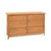 Sarah 6-Drawer Dresser 2 Sarah 6-Drawer Dresser -VERMONT WOODS Sarah Cherry 6 Drawer Dresser