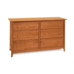 Sarah 6-Drawer Dresser -VERMONT WOODS Sarah Cherry 6 Drawer Dresser Autumn Cherry