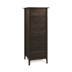 Copeland Sarah 7-Drawer Lingerie Chest -VERMONT WOODS Sarah Cherry 7 Drawer Lingerie Chest Smoke Cherry