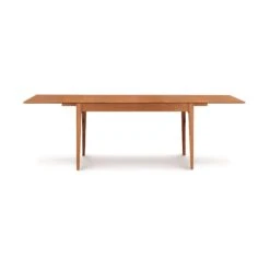 Copeland Sarah Shaker Tapered Leg Extension Dining Table -VERMONT WOODS Sarah Cherry Four Leg Extension Table 3