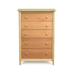 Sarah 5-Drawer Chest 19 Sarah 5-Drawer Chest -VERMONT WOODS Sarah Cherry Maple 5 Drawer Chest