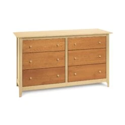 Sarah 6-Drawer Dresser -VERMONT WOODS Sarah Cherry Maple 6 Drawer Dresser 7ba85352 7964 475b 823b 0efddd430840