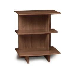 Copeland Sarah Solid Wood Open Shelf Nightstand 30 Copeland Sarah Solid Wood Open Shelf Nightstand -VERMONT WOODS Sarah Cherry Right Open Shelf Nightstand Saddle Cherry