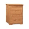 Copeland Sarah Shaker 2-Drawer Rolling Filing Cabinet 1 Copeland Sarah Shaker 2-Drawer Rolling Filing Cabinet -VERMONT WOODS Sarah Cherry Rolling File Cabinet