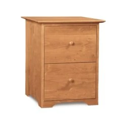 Copeland Sarah Shaker 2-Drawer Rolling Filing Cabinet -VERMONT WOODS Sarah Cherry Rolling File Cabinet Natural Cherry 4c095b87 d68e 413b 9b2f 002a66e32de6