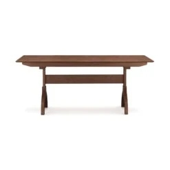 Sarah Shaker Trestle Extension Table 20 Sarah Shaker Trestle Extension Table -VERMONT WOODS Sarah Cherry Trestle Extension Table 38x60 Saddle Cherry