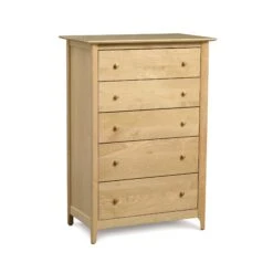 Sarah 5-Drawer Chest 20 Sarah 5-Drawer Chest -VERMONT WOODS Sarah Maple 5 Drawer Chest
