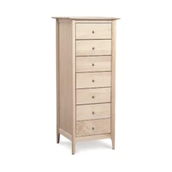 Copeland Sarah 7-Drawer Lingerie Chest -VERMONT WOODS Sarah Maple 7 Drawer Lingerie Chest Parchment Maple