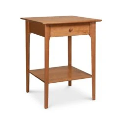 Copeland Sarah 1-Drawer Open Shelf Shaker Nightstand