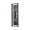 Hubbardton Forge Shadow Box Tall Outdoor Sconce with Slate 1 Hubbardton Forge Shadow Box Tall Outdoor Sconce with Slate -VERMONT WOODS Shadow Box Tall Slate Dark Sky Friendly Outdoor Sconce 1